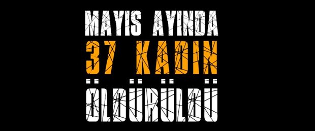 Mayıs ayında 37 kadın öldürüldü