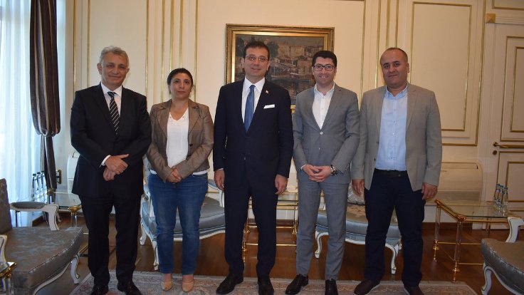 HDP’den İmamoğlu’na tebrik ziyareti