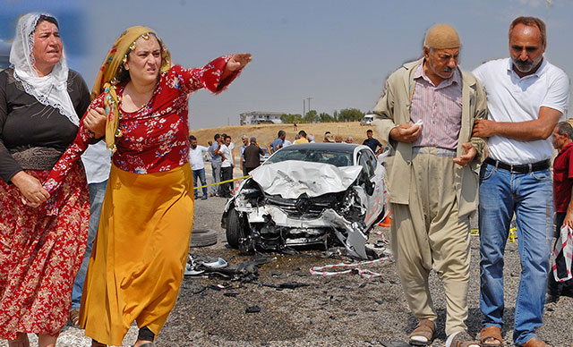 Diyarbakır’da zincirleme kaza: 3 ölü, 7 yaralı