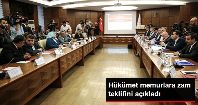 Hükümetin memur zammı teklifi: Yüzde 3,5+3