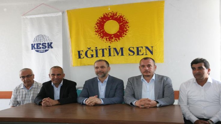 AK Parti Milletvekili Eğitim Sen’i ziyaret etti