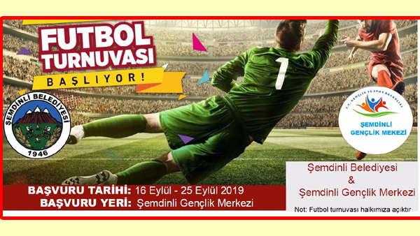 Şemdinli Belediyesi – Şemdinli Gençlik Merkezi Futbol Turnuvası Başlıyor