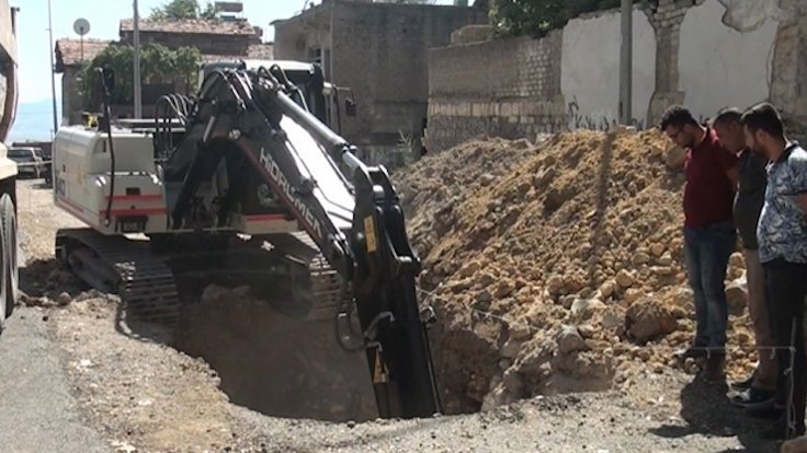 Ermeni ve Yahudi mahallesinde yasal define kazısı