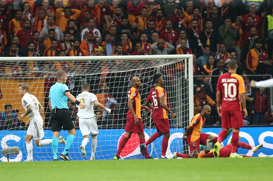 Galatasaray Real Madrid’e mağlup oldu