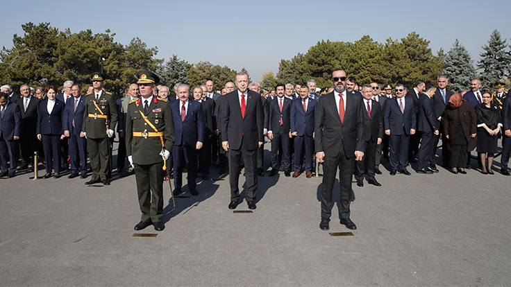 Erdoğan Anıtkabir’de Kılıçdaroğlu’nu pas geçti