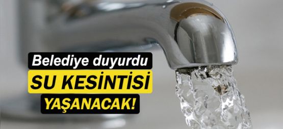 Şemdinli’de su kesintisi yaşanacak