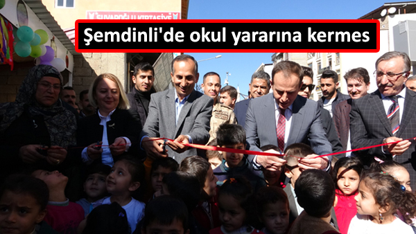 Şemdinli’de okul yararına kermes