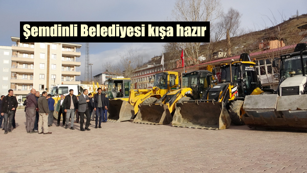 Şemdinli Belediyesi kışa hazır 