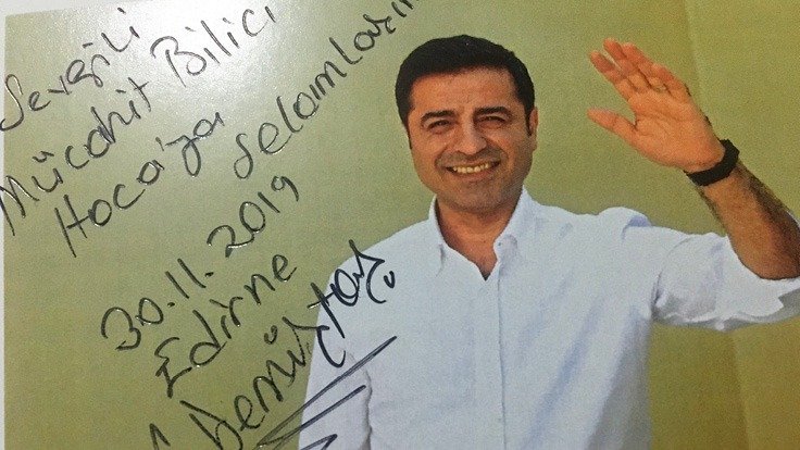 Demirtaş’tan Mücahit Bilici’ye: Özgür yarınlarda görüşmek üzere