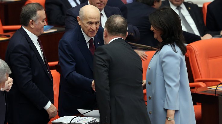 Buldan ve Temelli’den Bahçeli’ye ‘geçmiş olsun’