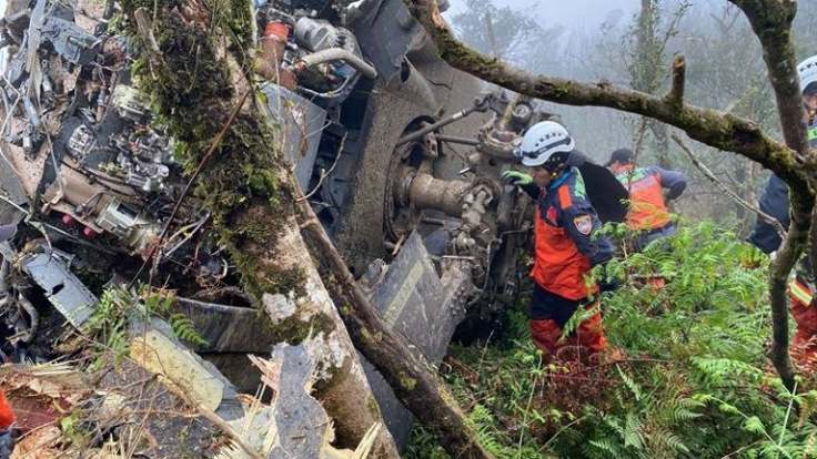 Tayvan’da helikopter düştü: Ölenler arasında genelkurmay başkanı da var