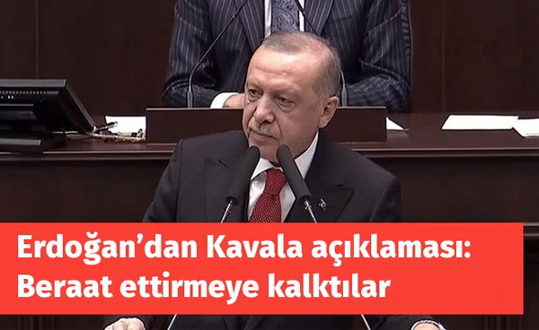 Erdoğan’dan Kavala açıklaması: Beraat ettirmeye kalktılar