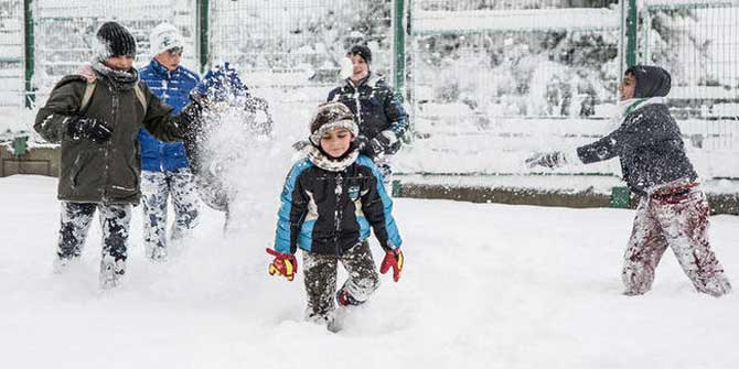 Hakkari ve Yüksekova’da eğitime kar engeli