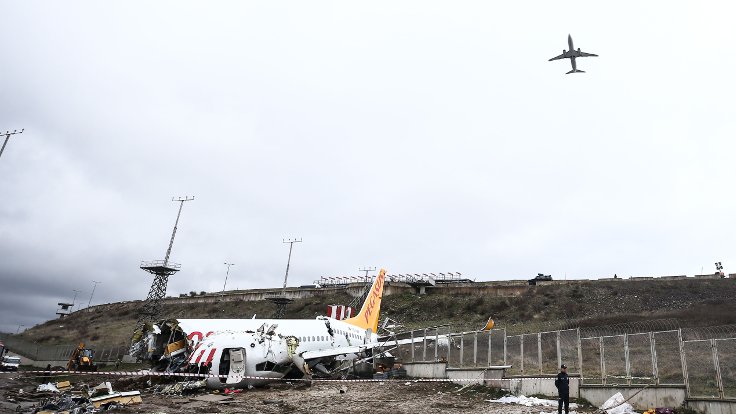 Sabiha Gökçen’de kaza yapan uçağın pilotları hakkında gözaltı kararı