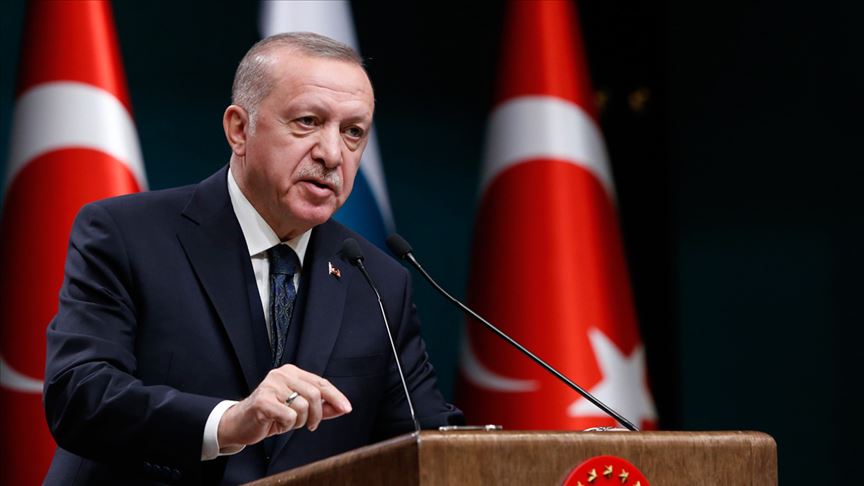 Erdoğan: Sabır ve dua ile bu dönemi aşacağız