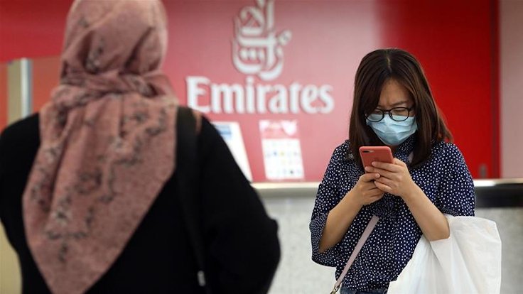 Emirates tüm yolculara virüs testi yapacak