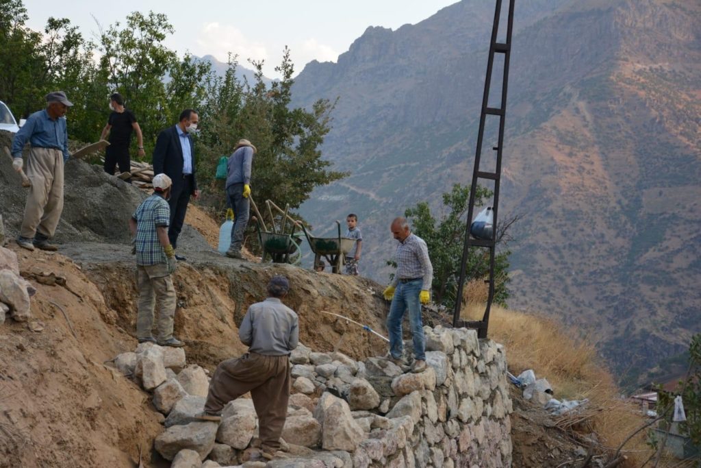 Başkan Saklı çalışmaları yerinde inceledi