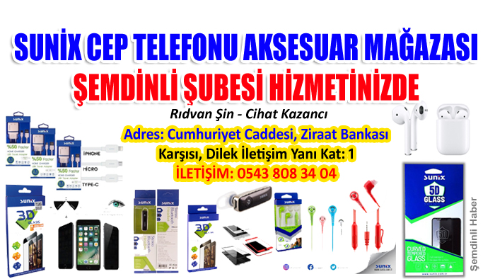 SUNİX Cep Telefonu Aksesuar Mağazası Hizmetinizde