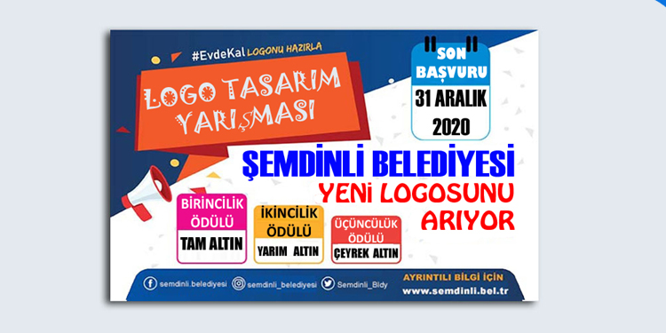 Şemdinli Belediyesi Ödüllü Logo Yarışması Düzenliyor