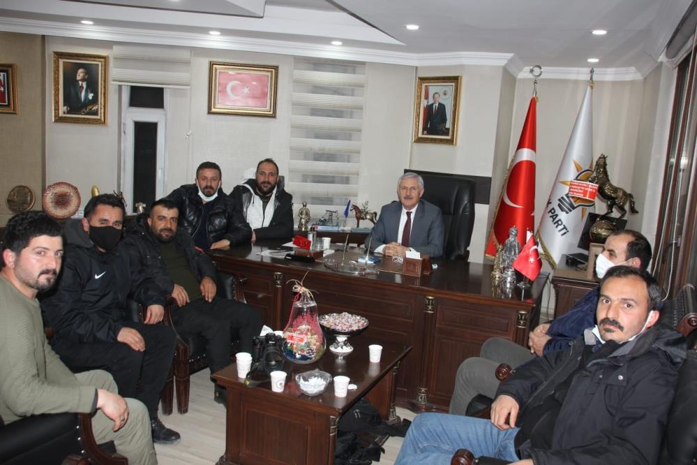 AK Parti İl Başkanı Abdulmuttalip Özbek, gazetecilerle bir araya geldi