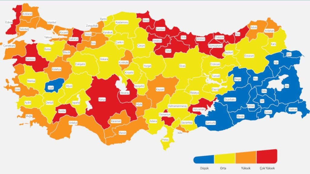 Uzmanların ‘mavi Güneydoğu’ yorumu: Yetersiz test, kitle bağışıklığı ve kış