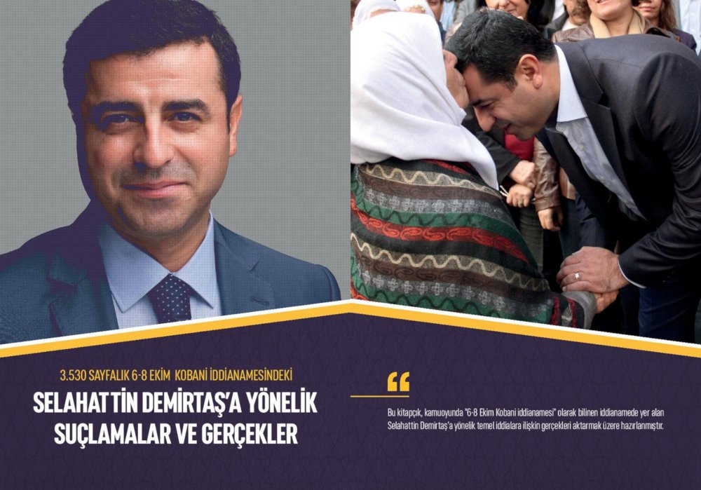 Demirtaş’tan, ‘suçlamalar ve gerçekler’ kitapçığı