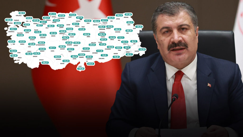 Bakan Koca, haftalık vaka sayılarını açıkladı