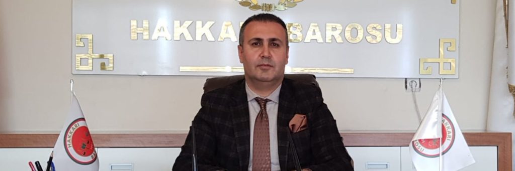 Hakkari Baro Başkanı Canan’dan bayram mesajı