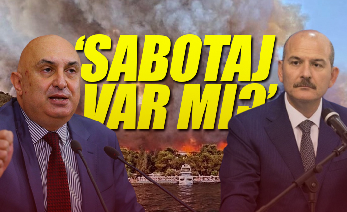 Özkoç: Soylu, yangınların sabotajdan çıktığına dair istihbarat bilgisi olmadığını söyledi