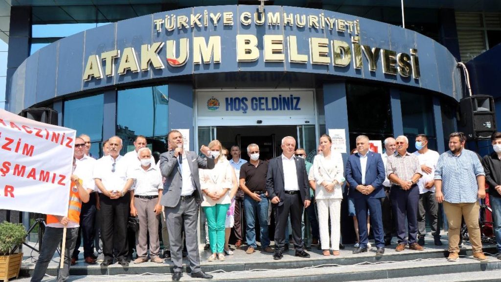 Atakum Belediyesi’nin banka hesaplarına haciz konuldu