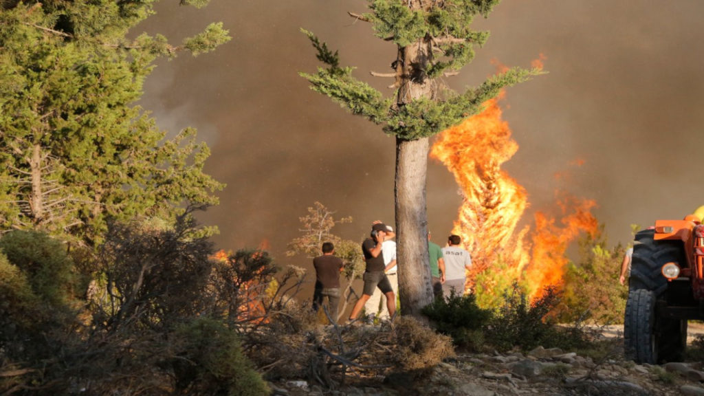 Manavgat’ta ateşin içinde 7 gün