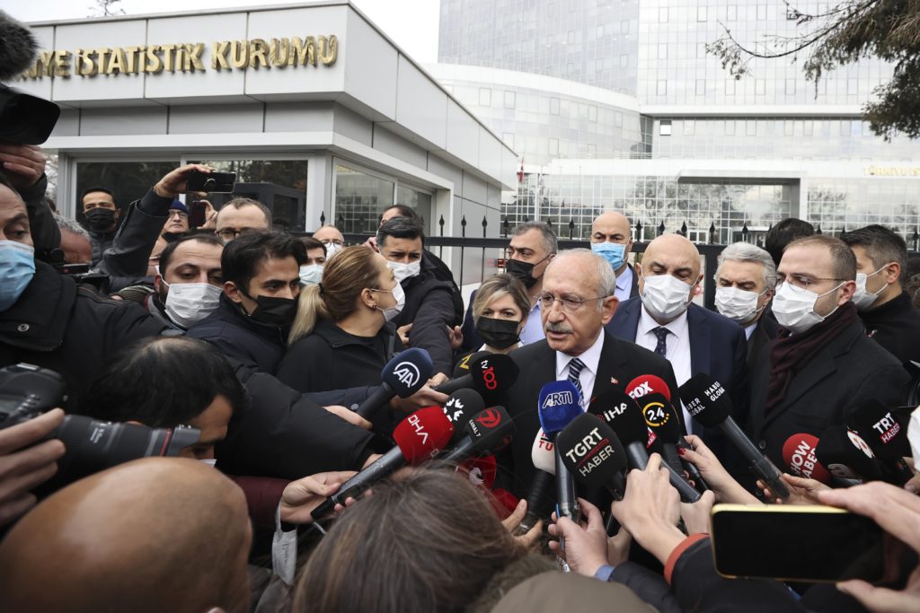 CHP Genel Başkanı Kemal Kılıçdaroğlu TÜİK’e alınmadı