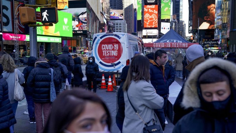 ABD’de Omicron ‘rekoru’: Günlük vaka sayısı 1 milyonu geçti