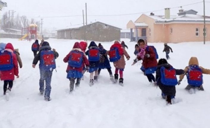 Hakkari ve ilçelerinde eğitime kar engeli