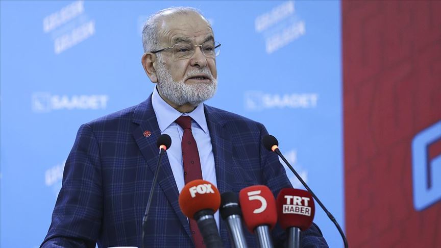 Karamollaoğlu’na geçmiş olsun demeyen tek lider