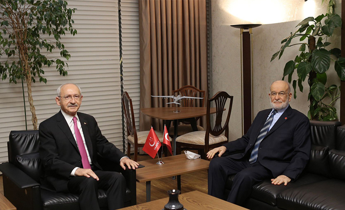 CHP Lideri Kılıçdaroğlu’ndan Karamollaoğlu’na ziyaret