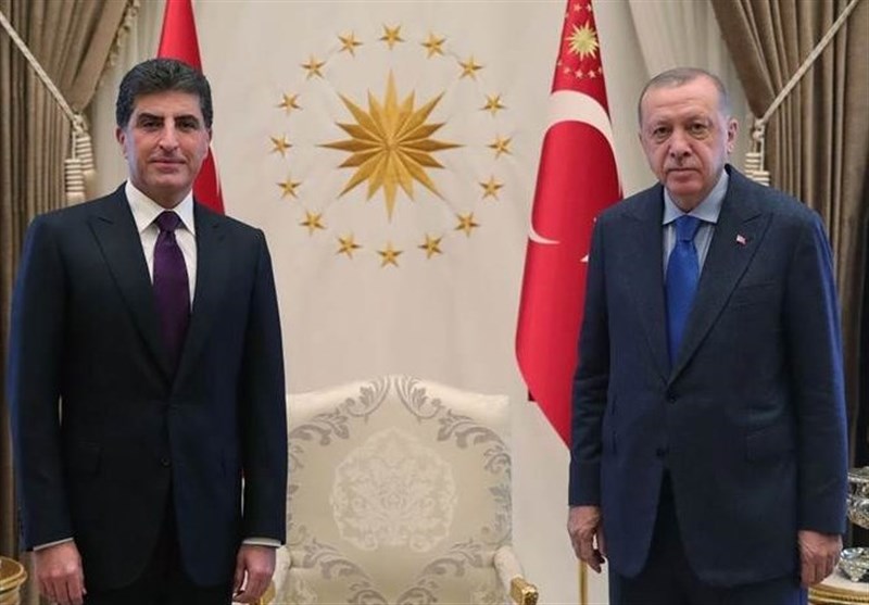 Cumhurbaşkanı Erdoğan, Neçirvan Barzani ile görüştü