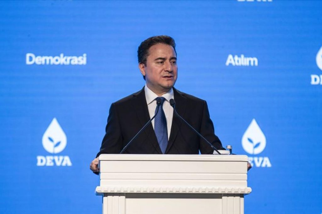 Ali Babacan: DEVA seçime kendi adıyla girecek, A planımız ortak aday