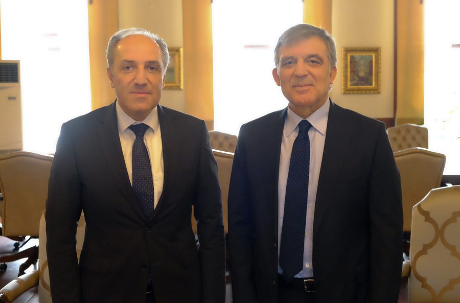 DEVA Partisi’nden Abdullah Gül’e ziyaret