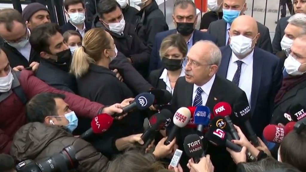 CHP lideri Kılıçdaroğlu Et ve Süt Kurumu’na alınmadı