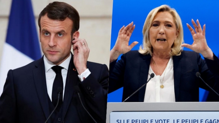 Fransa’da seçim: Macron- Le Pen yarışı ikinci tura kaldı