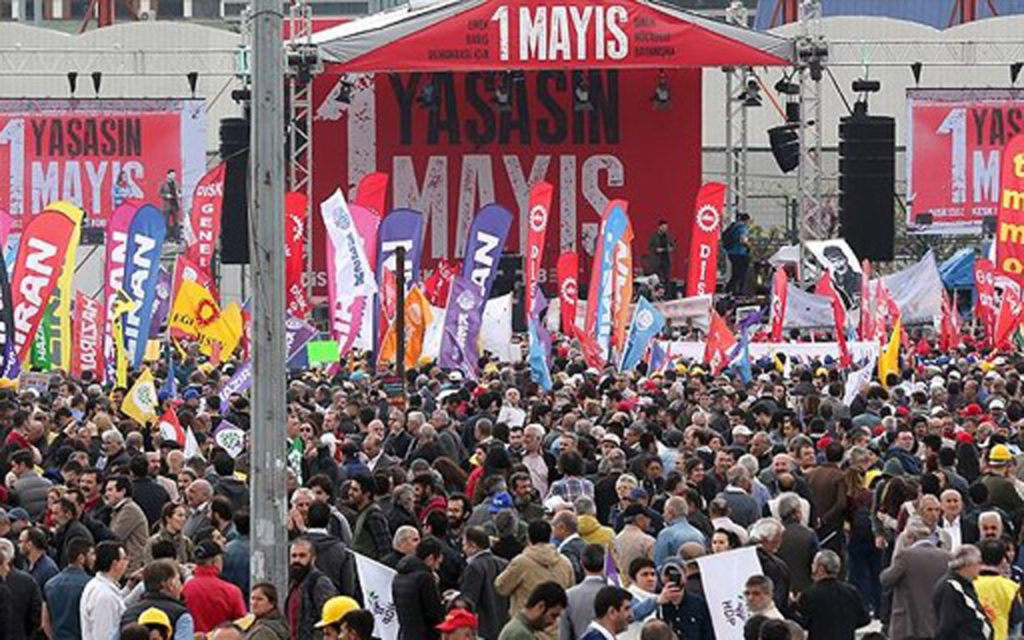 İstanbul’da 1 Mayıs kutlanıyor