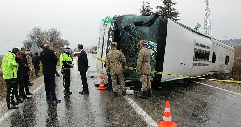 Kırklareli’de yolcu otobüsü devrildi: 6 ölü, 25 yaralı