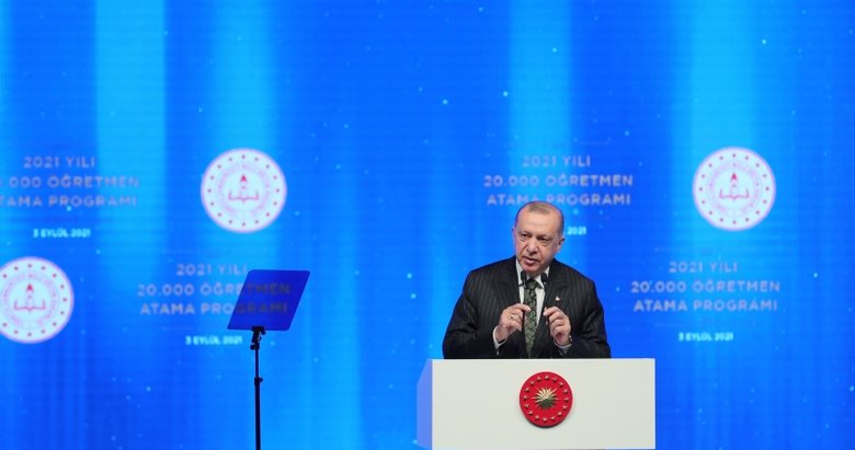 Erdoğan’dan öğretmenlere: Eğitim öğretim mimarı mısınız yoksa çapulcu musunuz?