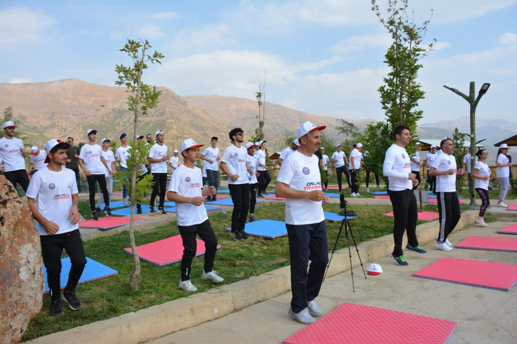 Seyir Tepesi’nde spor etkinliği 