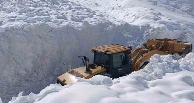 Çatak’ta çığ düştü: 9 yerleşim yerinin yolu kapandı