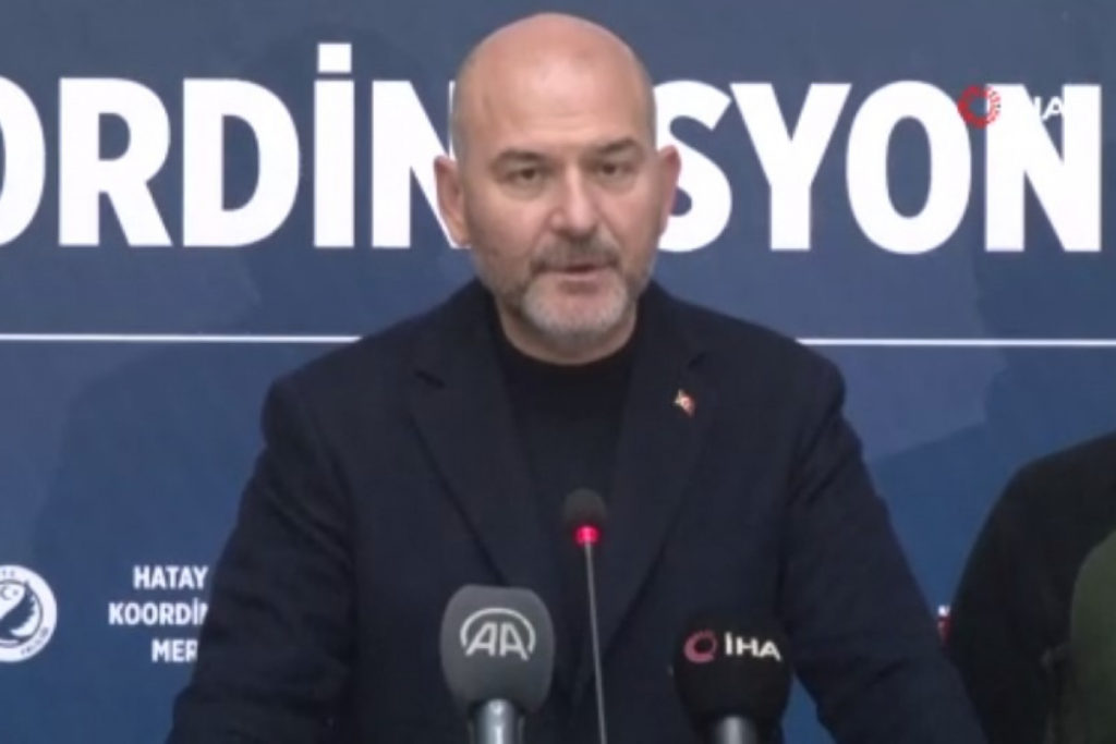 Bakan Soylu: ‘Depremde 43 bin 556 insanımız hayatını kaybetti’