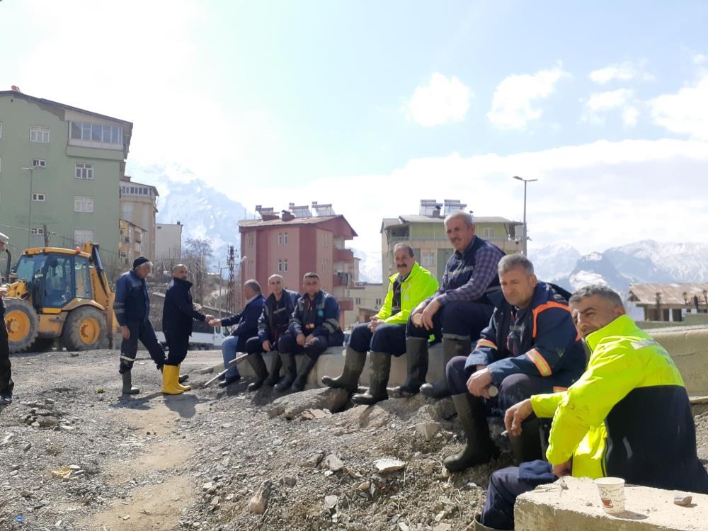 Hakkari’deki su depolarında bahar temizliği