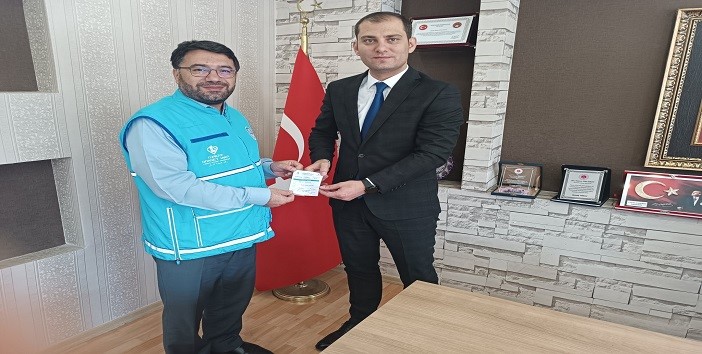 Başsavcı Ünlüsoy, TDV’ye kurban bağışında bulundu