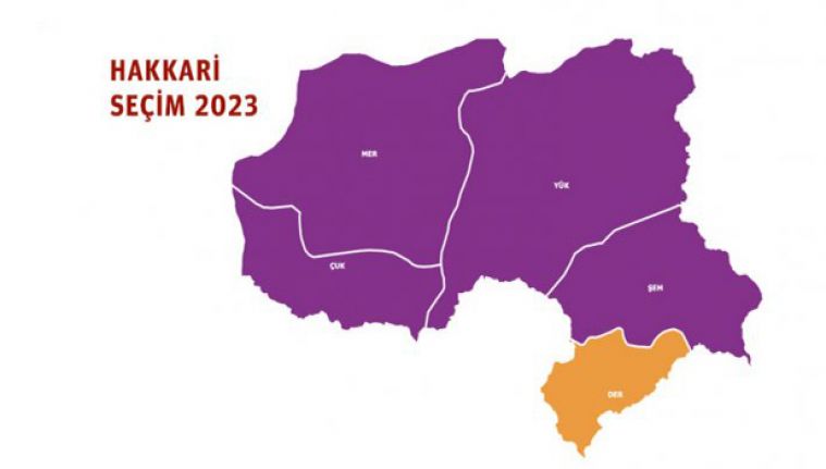 Hakkari’de Yeşil Sol Parti 3-0 Yaptı